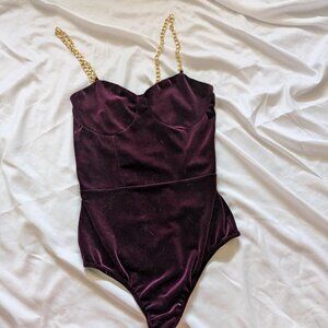 Purple Body Suit, XS